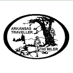 Affiche topographique du trail Arkansas Traveller 100 — 161 km, Arkansas