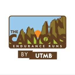 Topographic poster of the trail Canyons Endurance Runs by UTMB