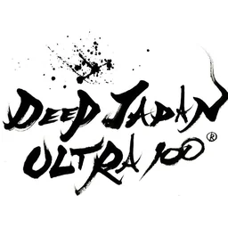 Affiche topographique du trail Deep Japan Ultra 100