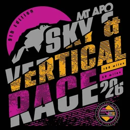 Affiche topographique du trail Mt. Apo Sky & Vertical Race