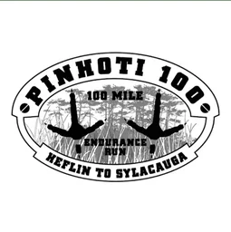 Affiche topographique du trail Pinhoti 100