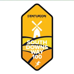 Affiche topographique du trail South Downs Way 100