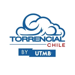 Affiche topographique du trail Torrencial Chile by UTMB