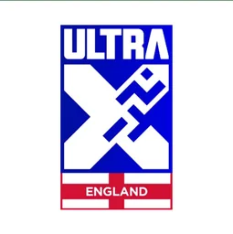 Affiche topographique du trail Ultra X England — 110 km, GB