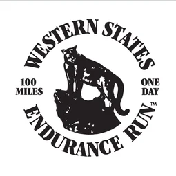 Affiche topographique du trail Western States 100