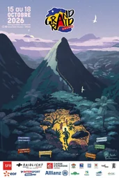 Affiche topographique du trail Zembrocal Trail